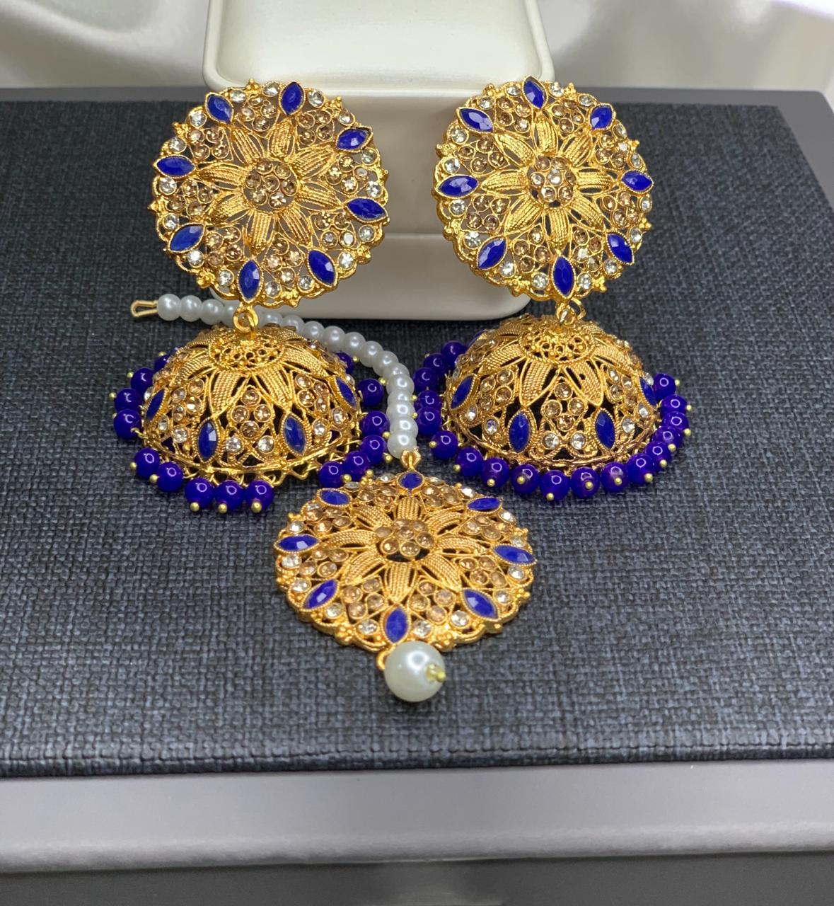 jhumka bindiya set