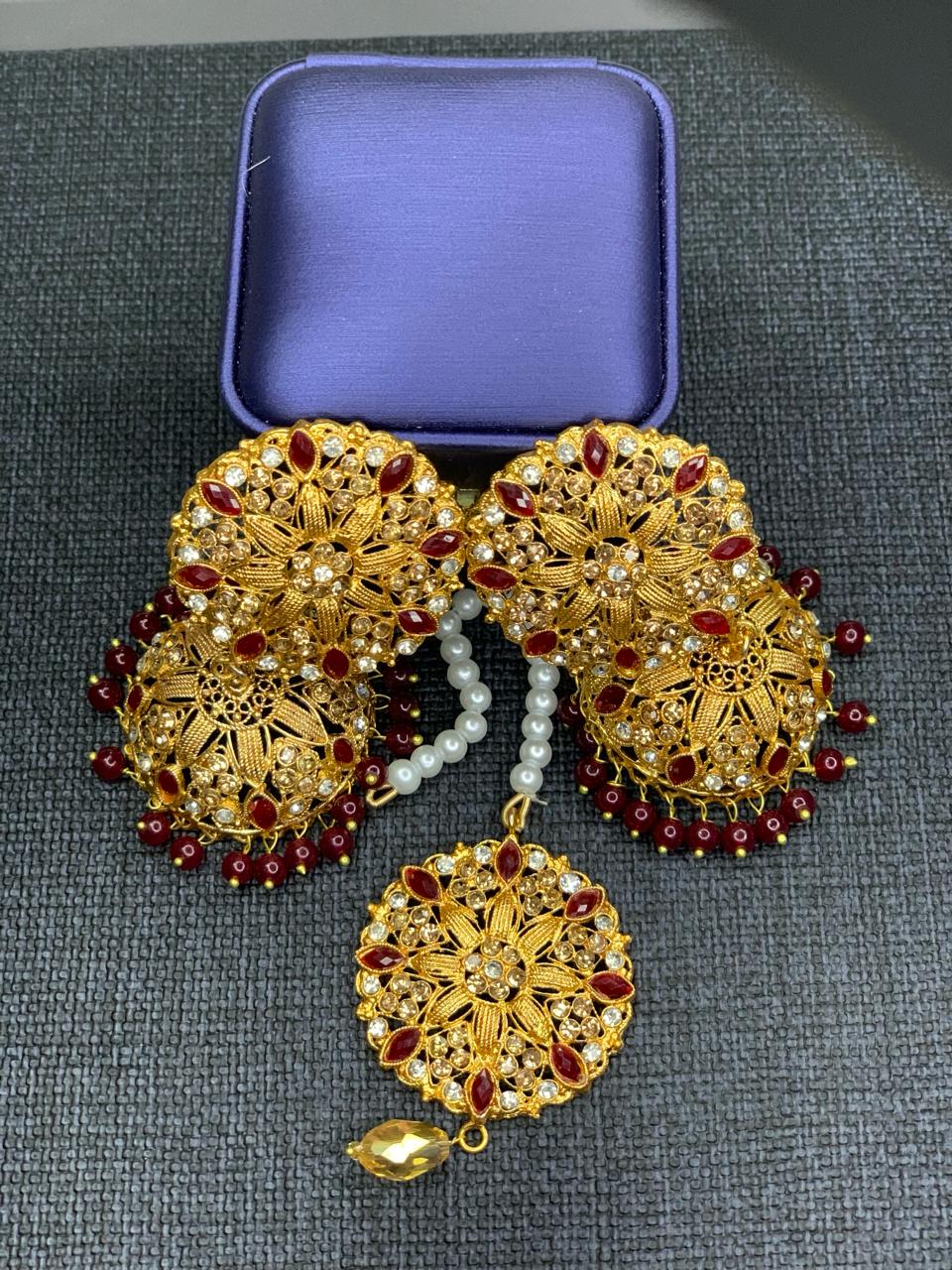 jhumka bindiya set