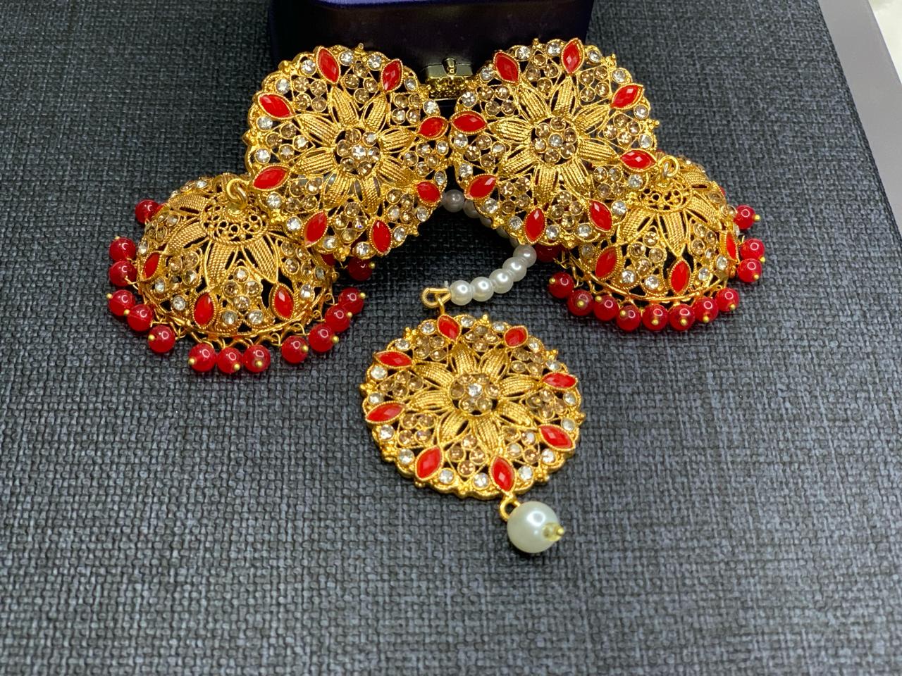 jhumka bindiya set