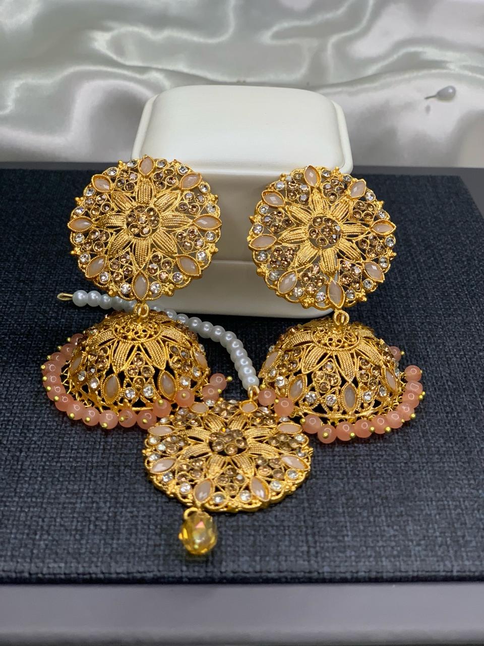 jhumka bindiya set