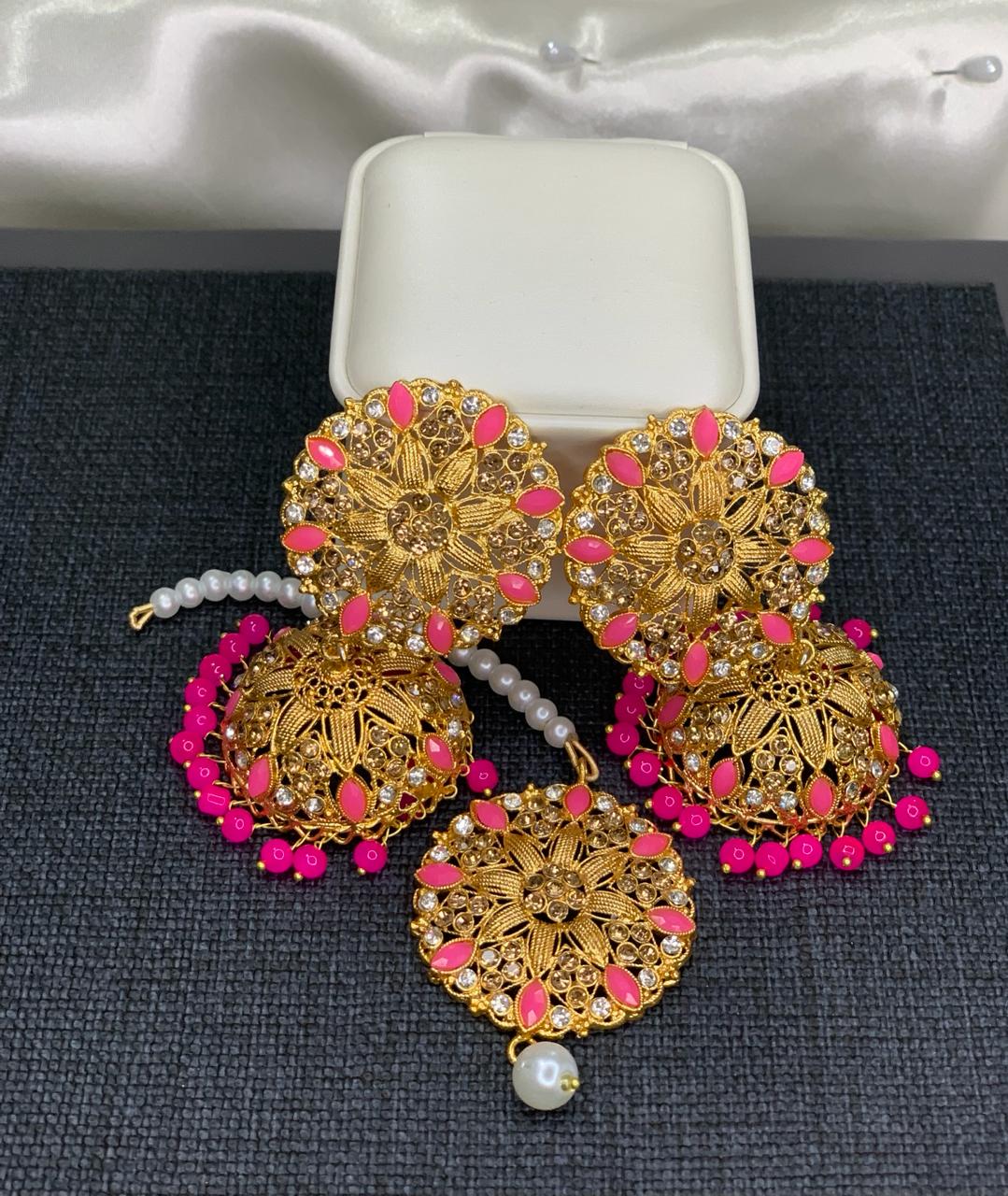 jhumka bindiya set