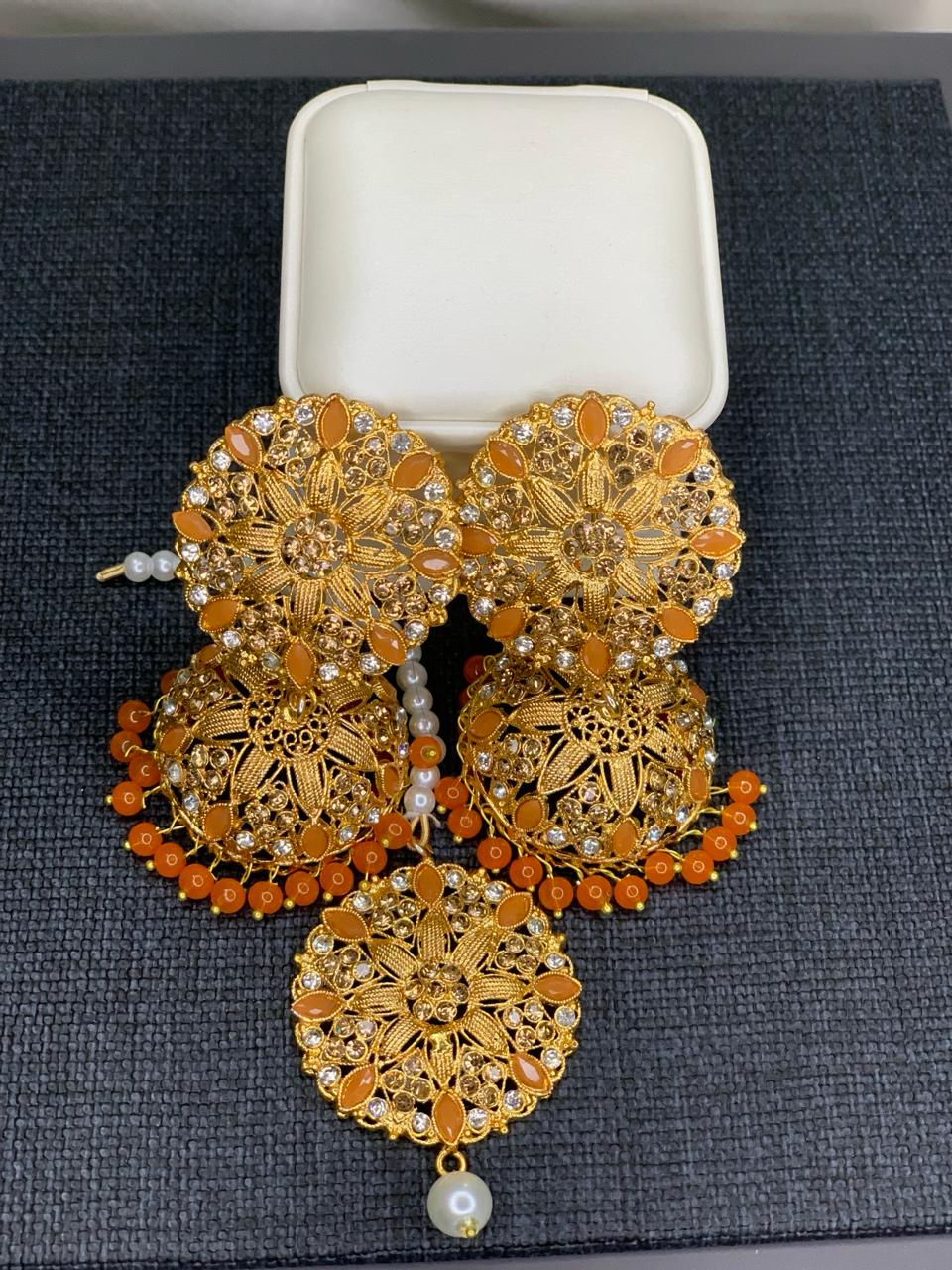 jhumka bindiya set